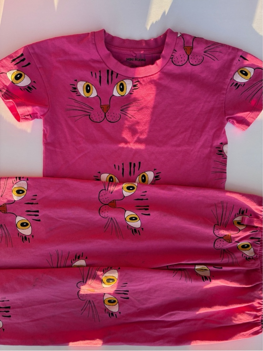 PLAY Mini Rodini Cat Face Wide Set 104/110